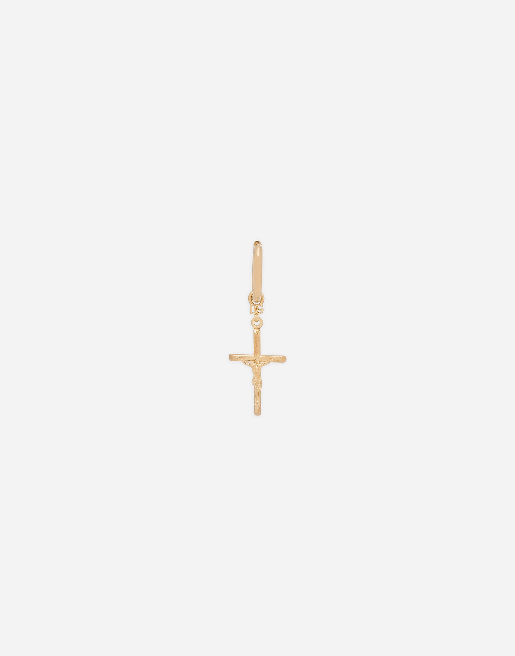 Single stud earring with “DNA” cross - 1