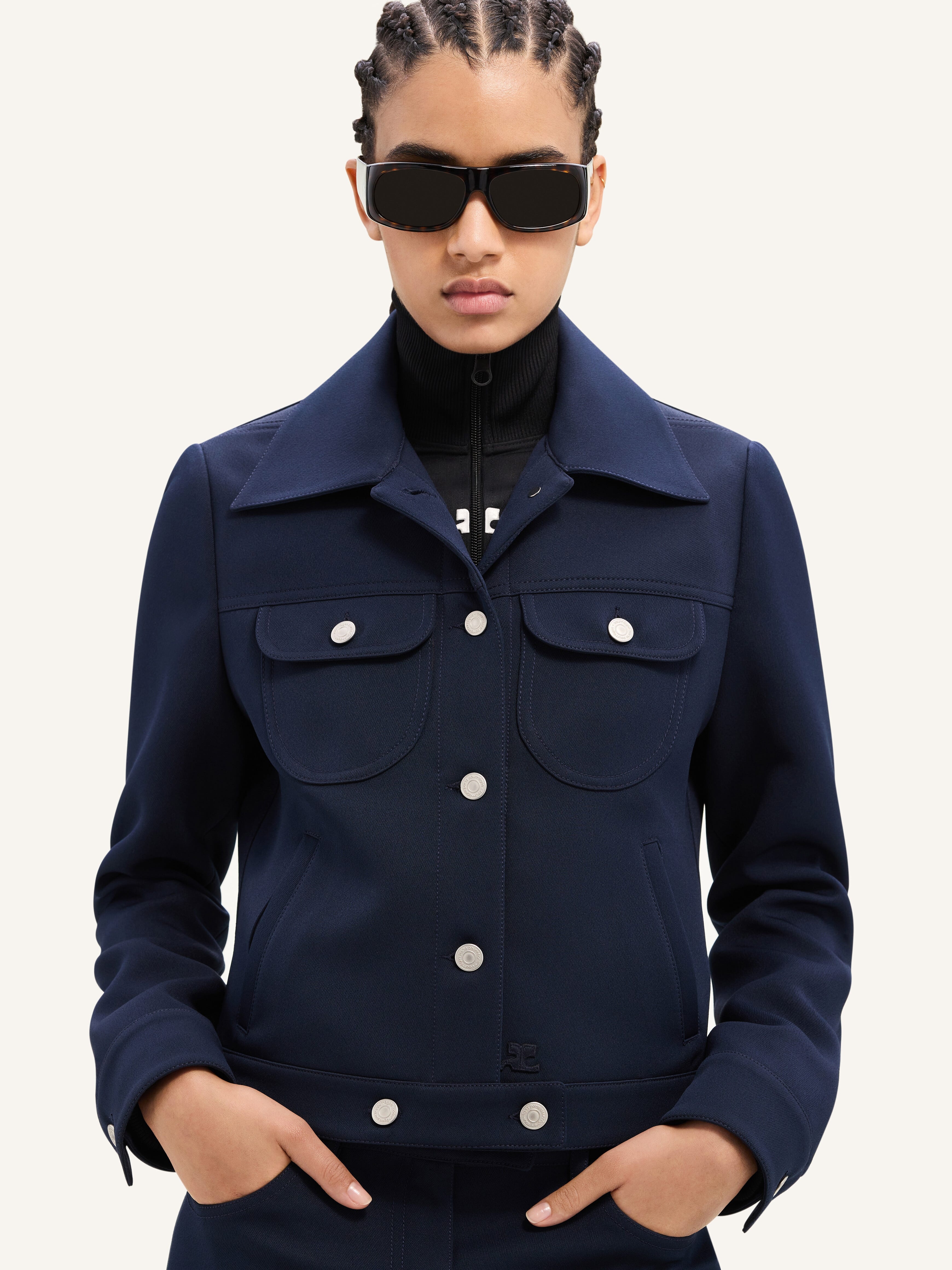 TWILL TRUCKER JACKET - 5