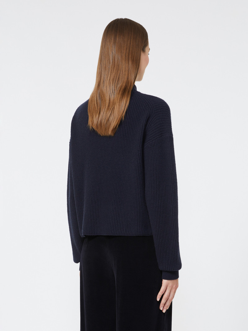 FUFY Rib-knit wool and cashmere sweater 4