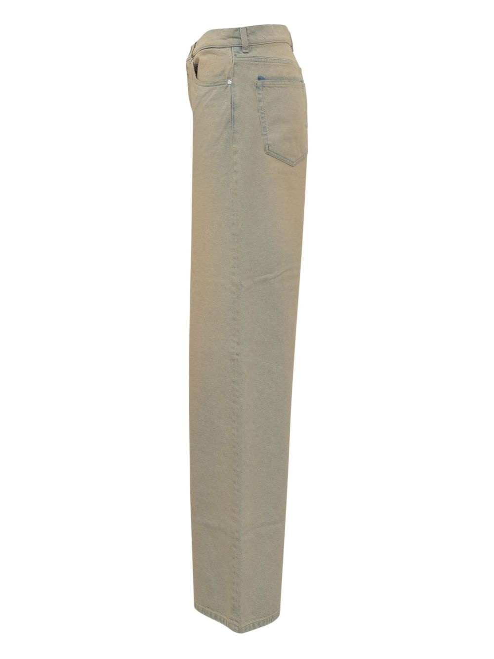 wide-leg high-rise trousers - 3