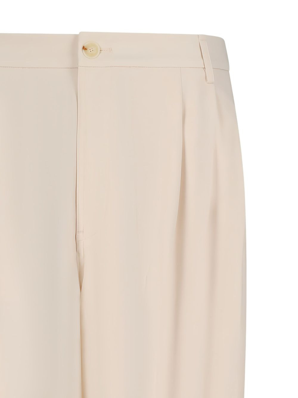 pleated ring-detail trousers - 3