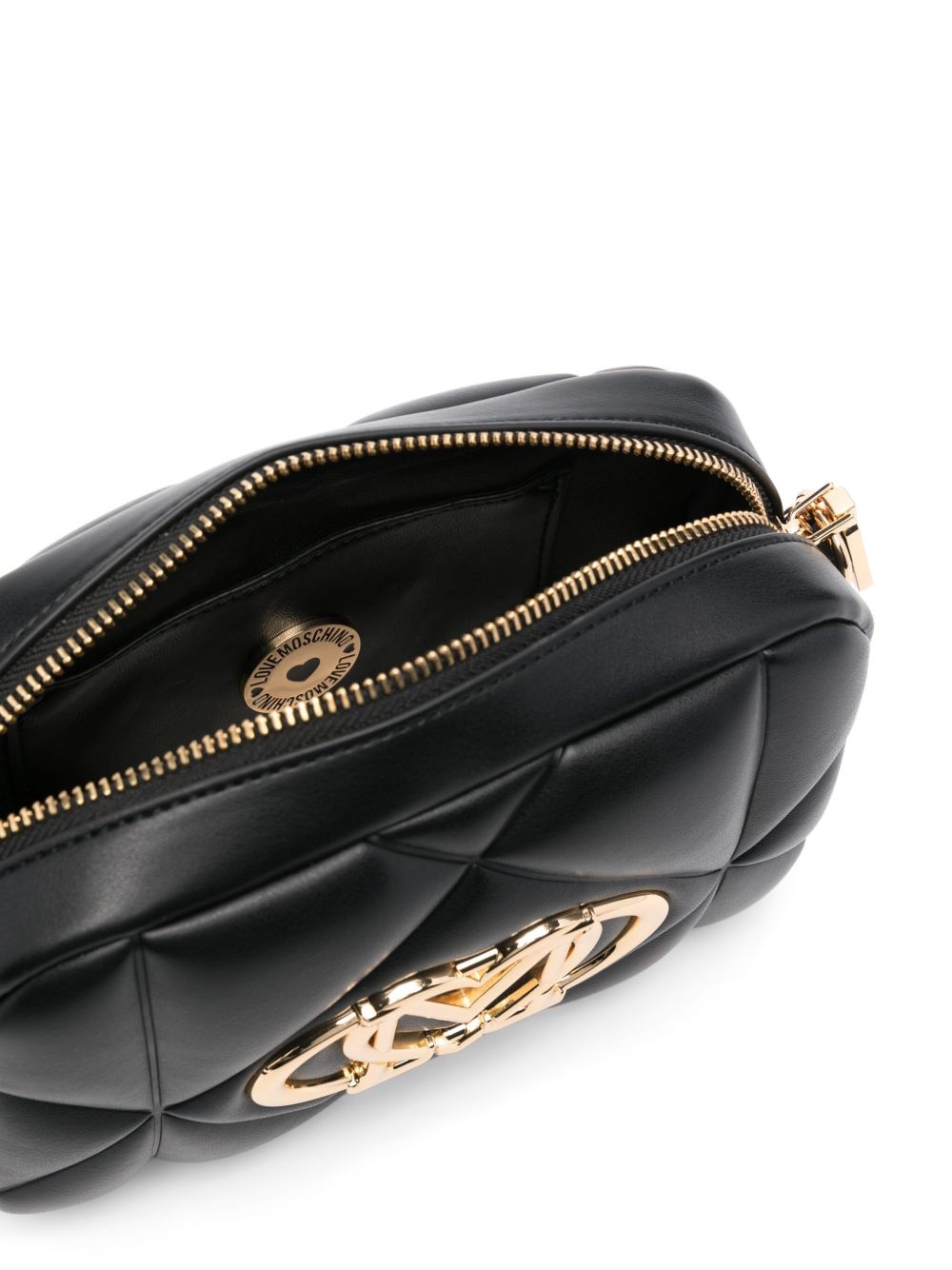 logo-plaque cross body bag - 5