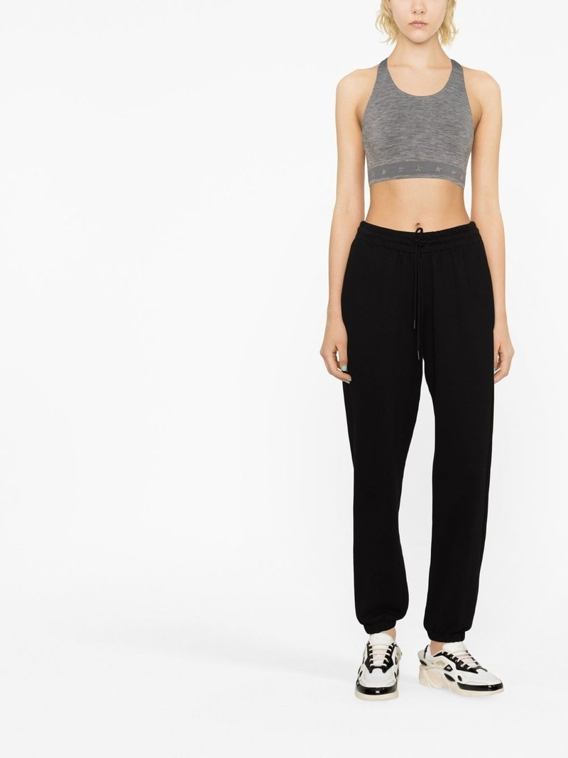 Golden Goose logo-underband racerback crop top outlook