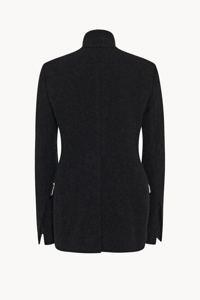 The Row Aimon Jacket in Wool and Paper outlook