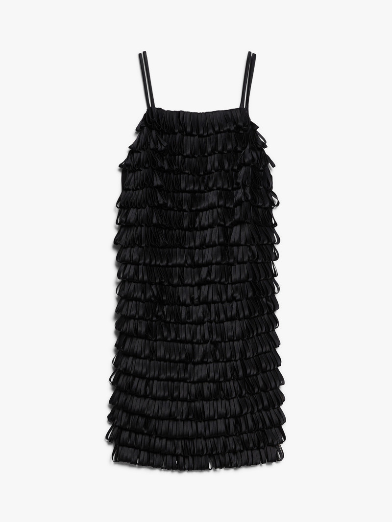 AVOLA Embroidered cady flared dress - 1