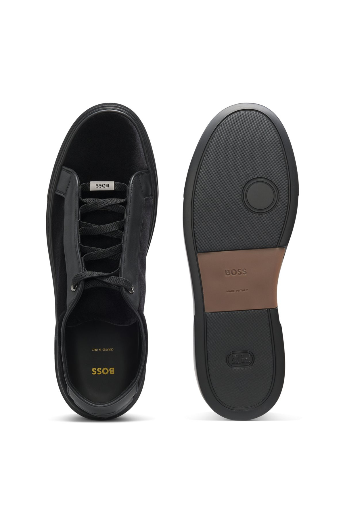 GARY TRAINERS WITH LEATHER TRIMS - 3