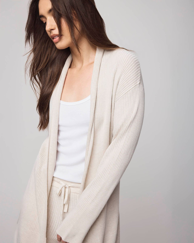Georgie Cashblend Open Cardigan 5