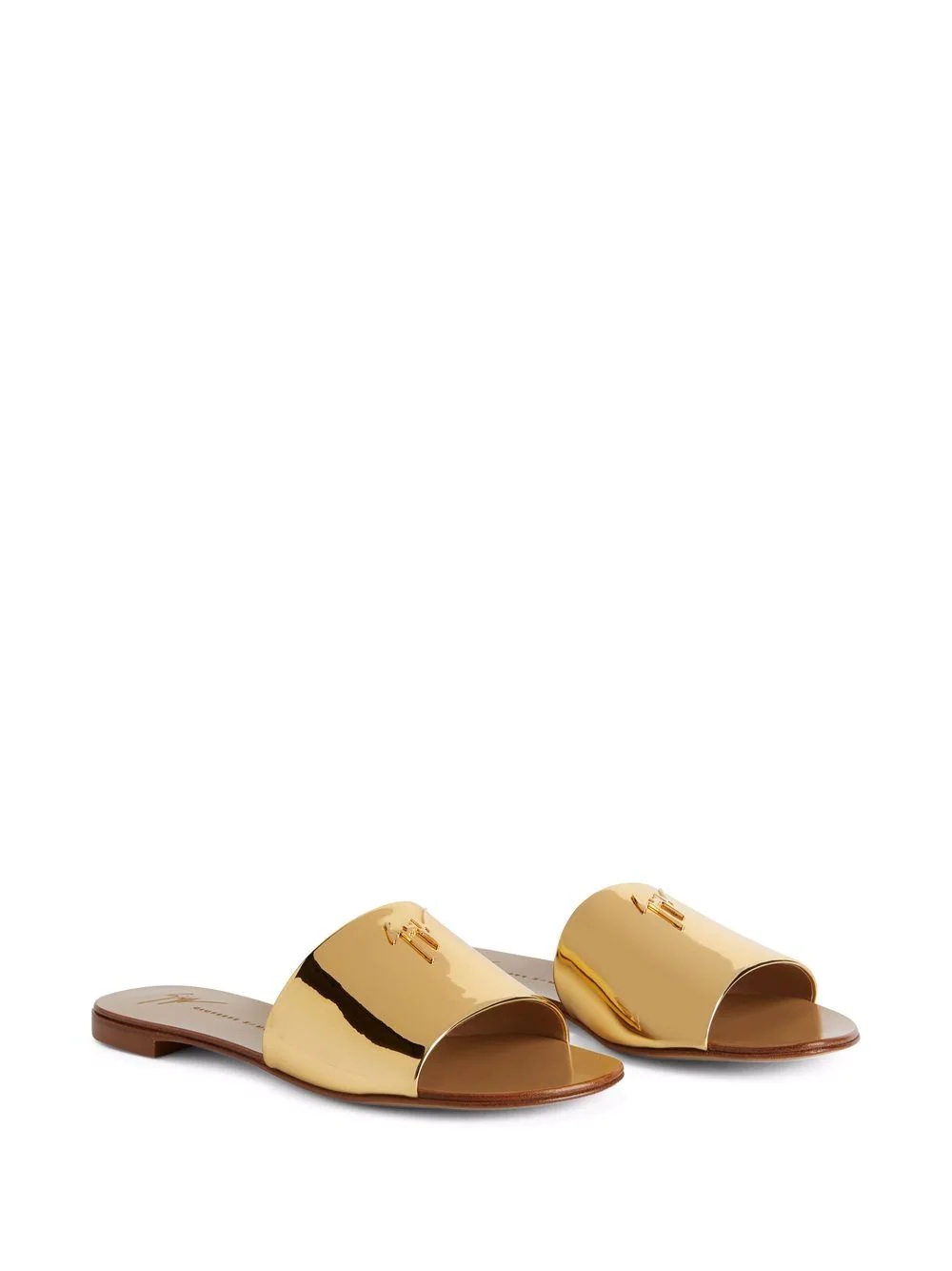 Shirley metallic slides - 2