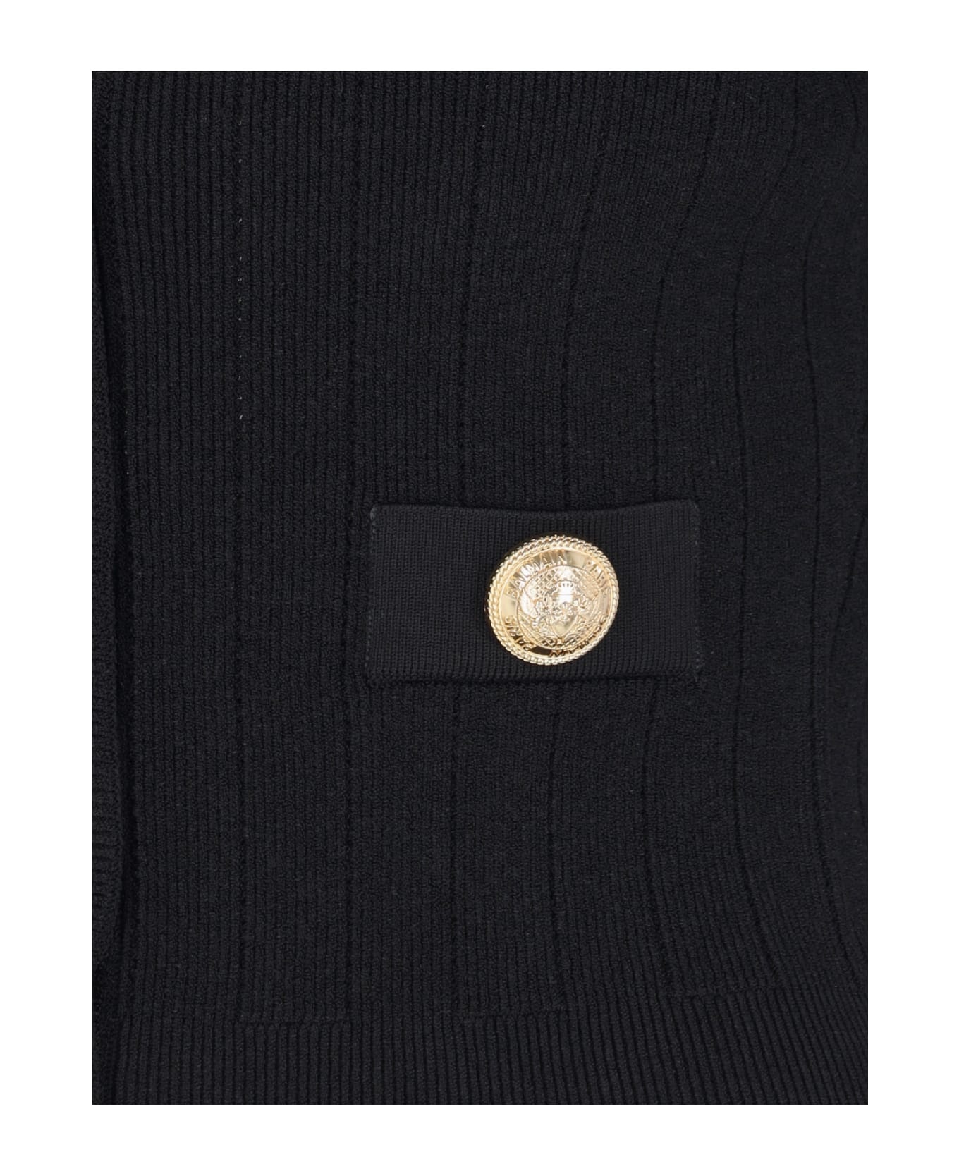 Short Knit Cardigan - 5
