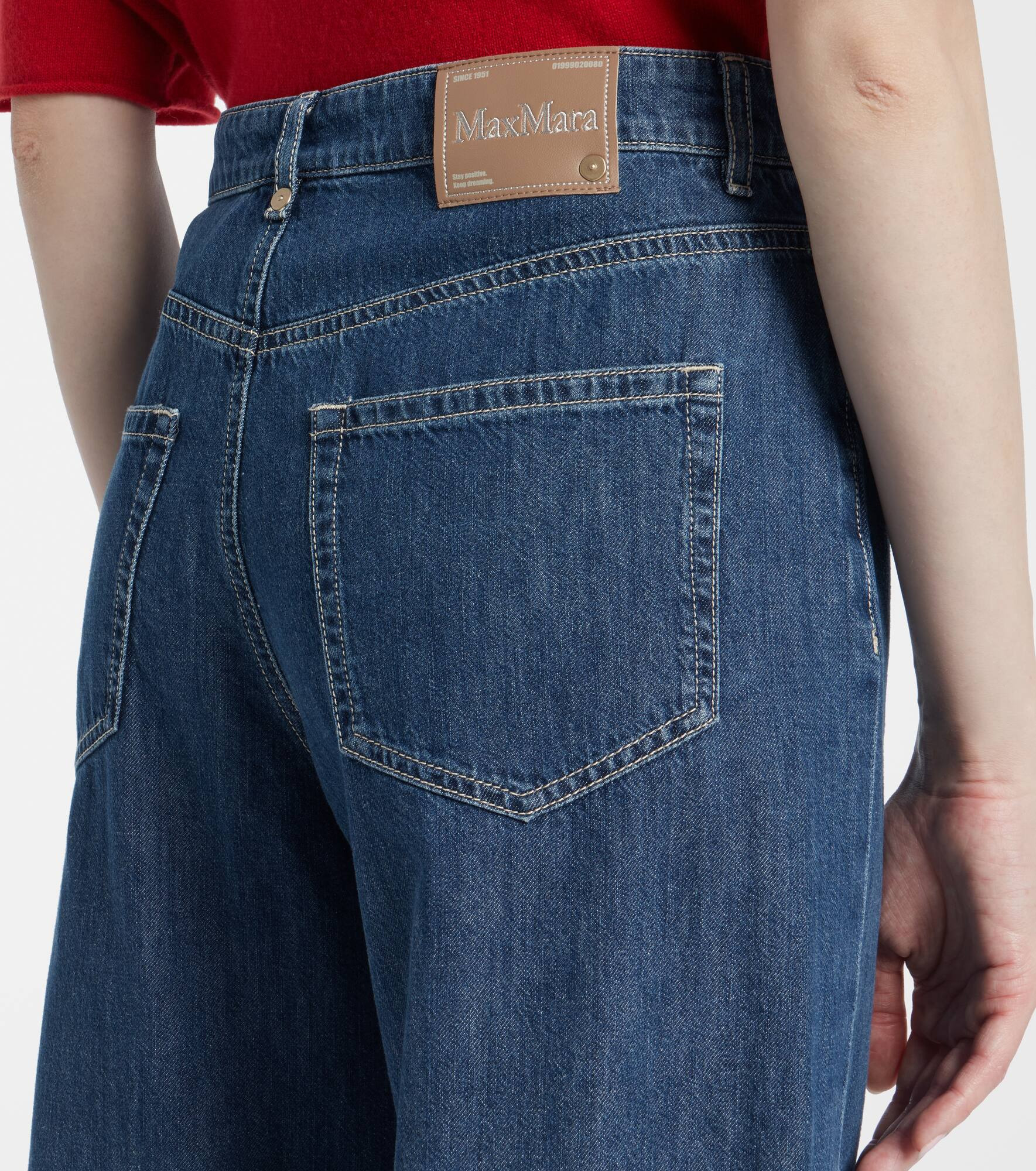Eles mid-rise wide-leg jeans - 6