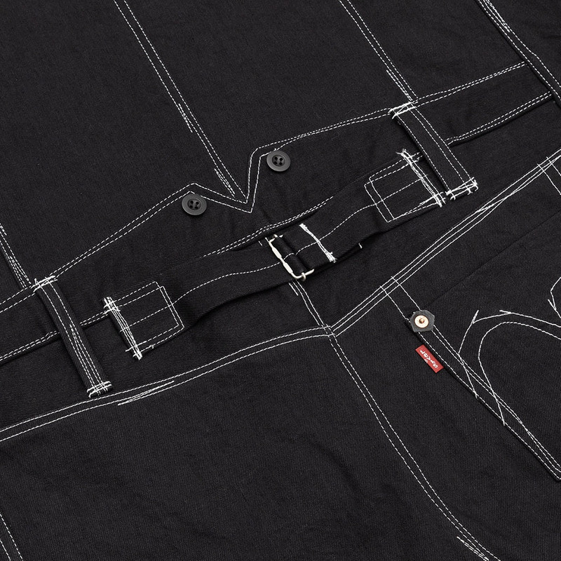 X LEVI'S DENIM TRENCH 8