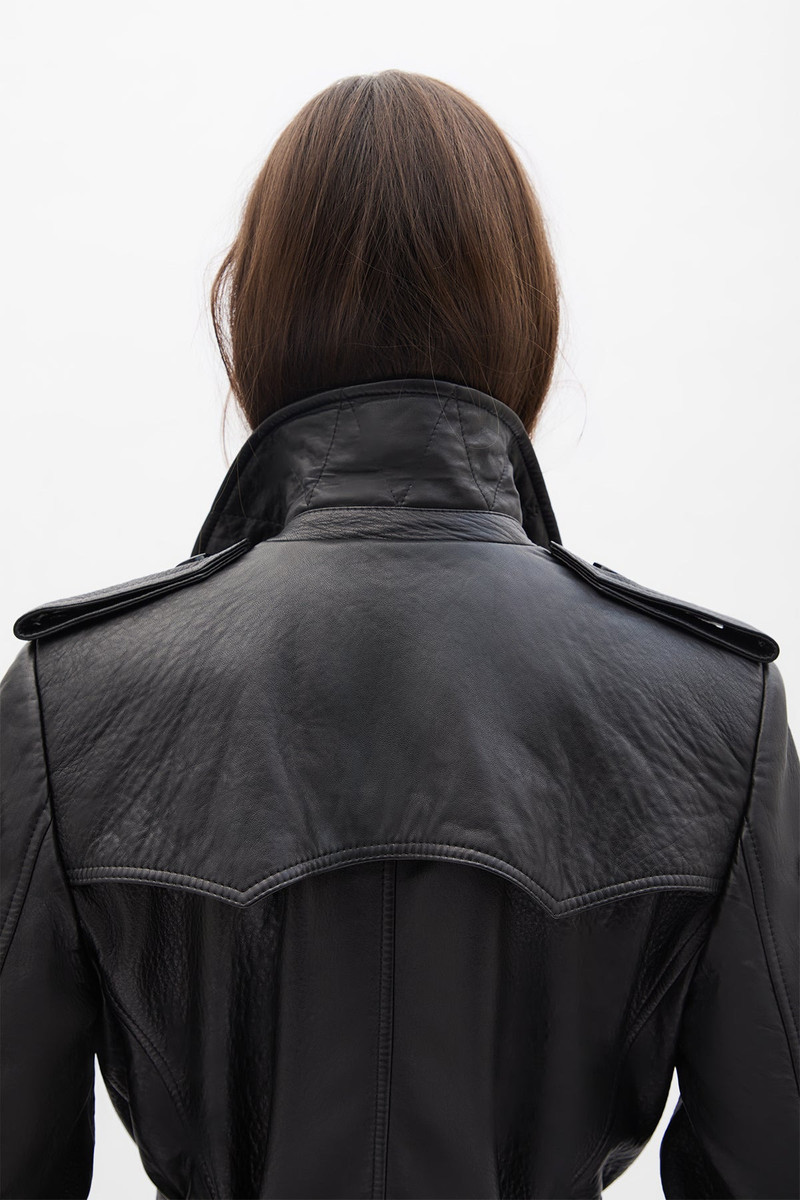Eda Fitted Double Breasted Coat 5