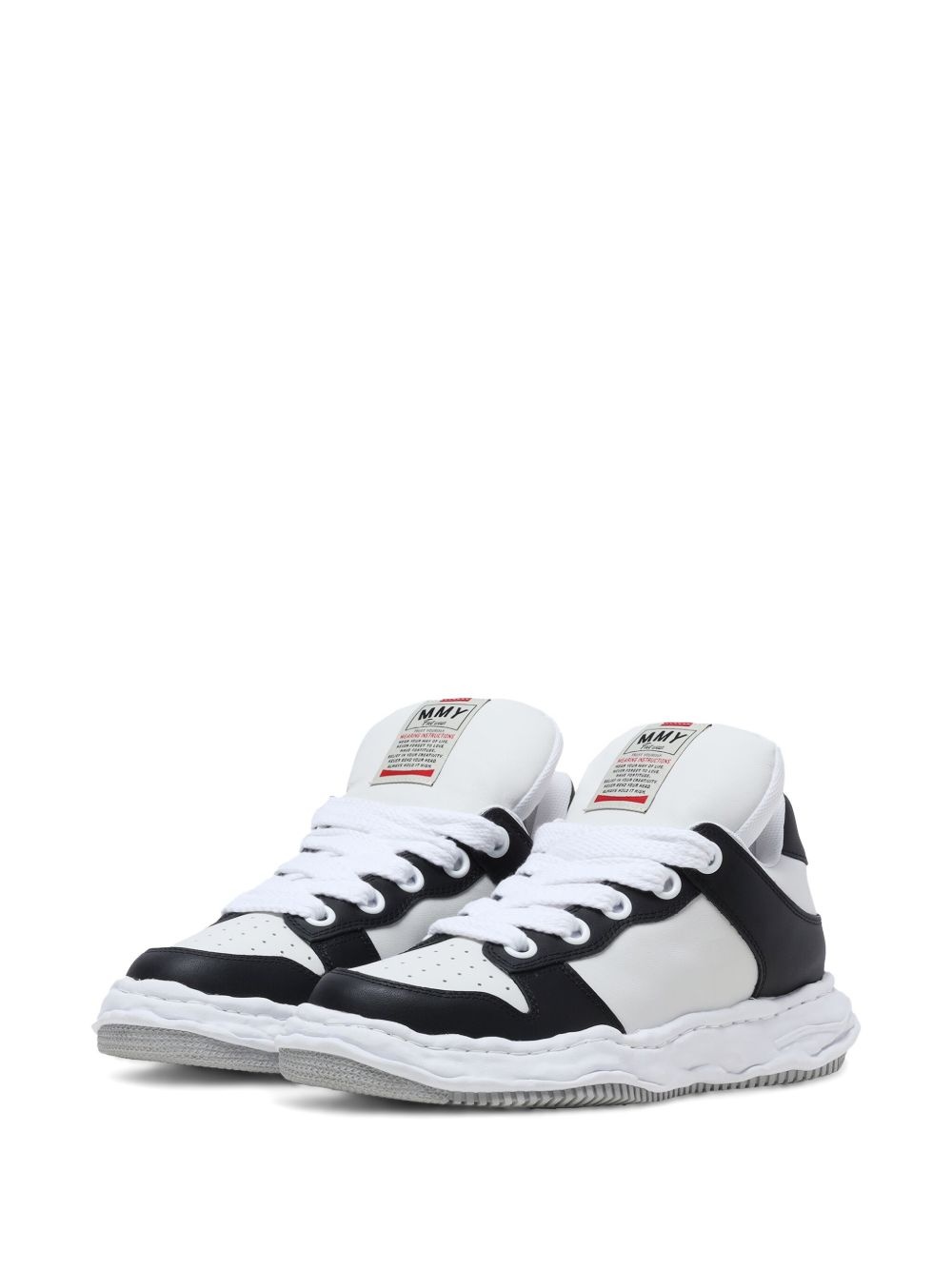 Wayne low-top leather sneakers - 2