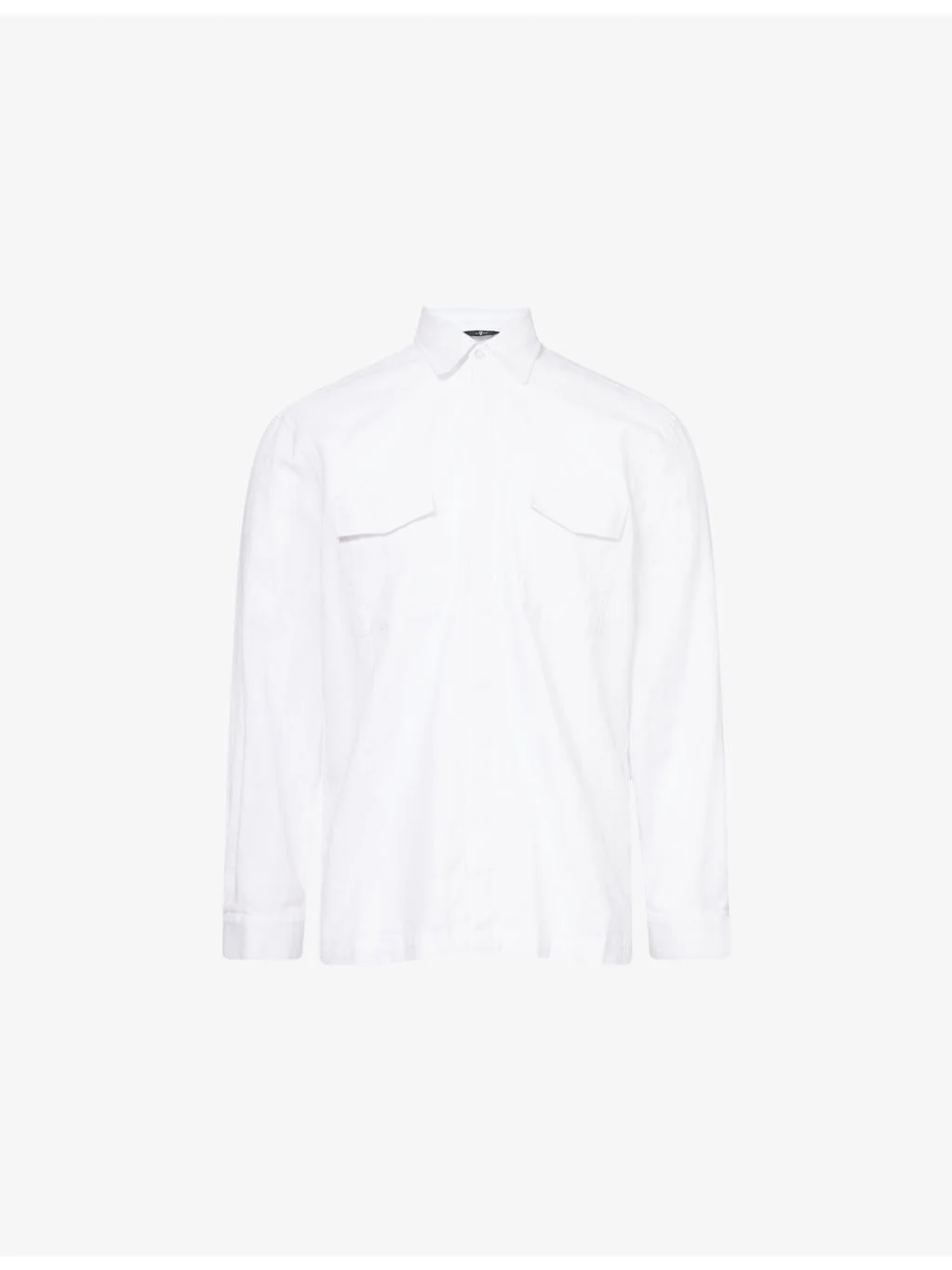 Utility Cotton and Linen-Blend Shirt - 1