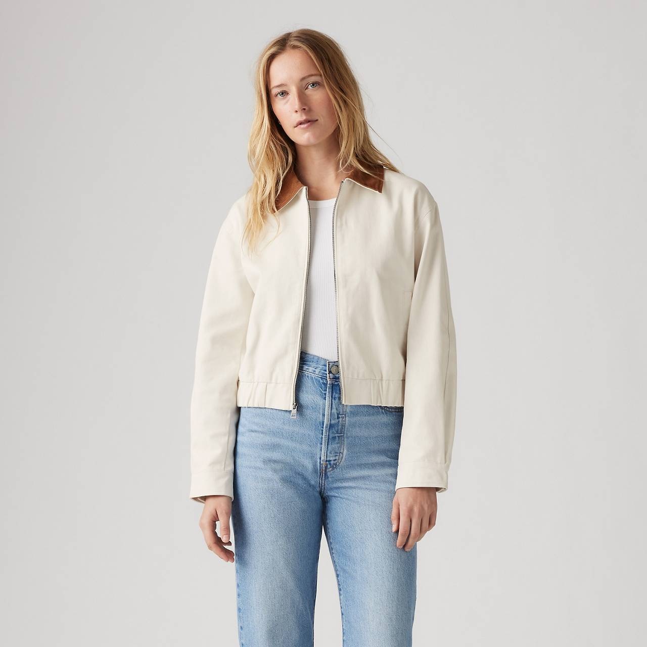 LAYDOWN COLLAR JACKET - 2