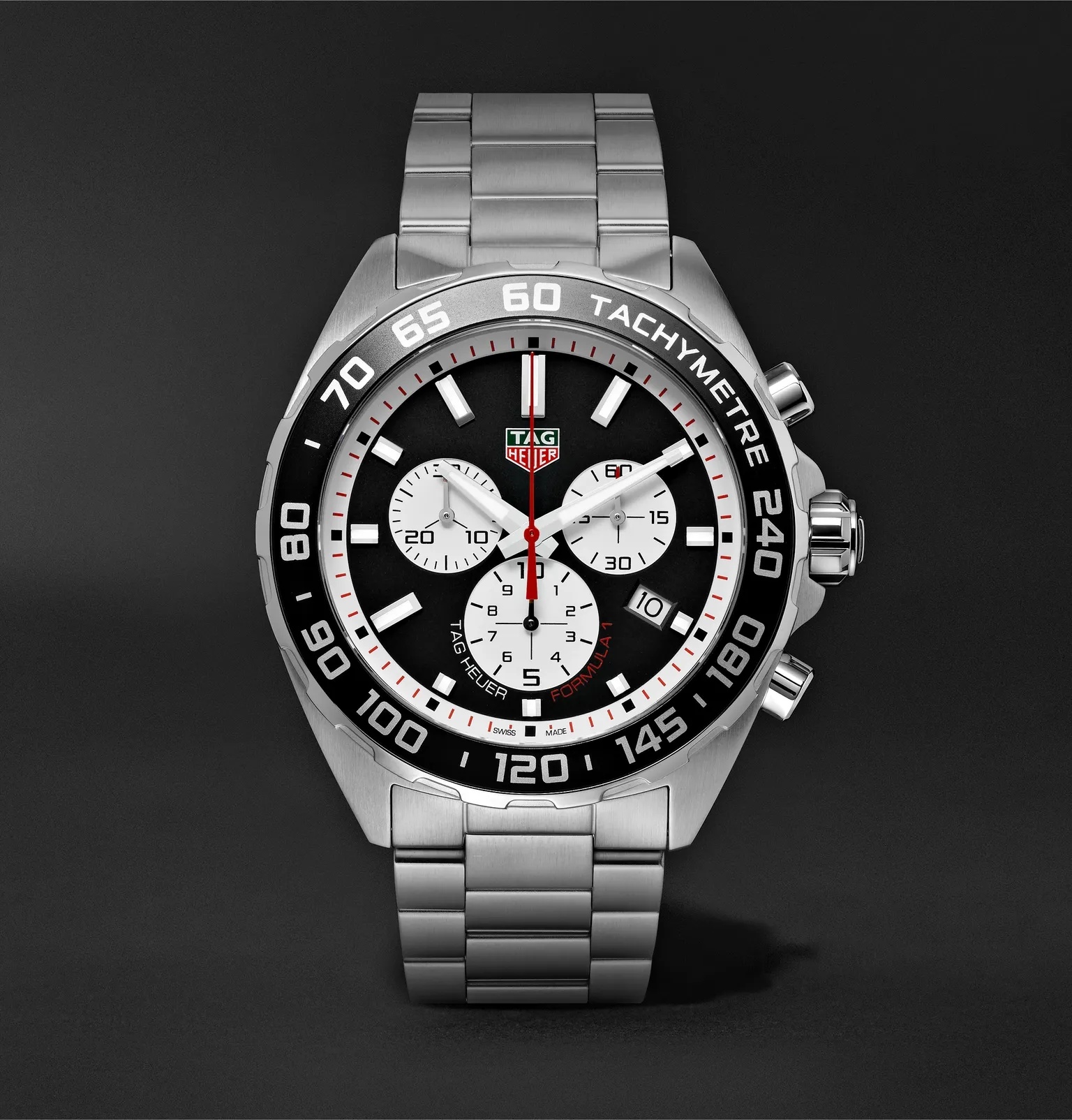 Formula 1 Quartz Chronograph 43mm Stainless Steel Watch, Ref. No. CAZ101E.BA0842 - 1