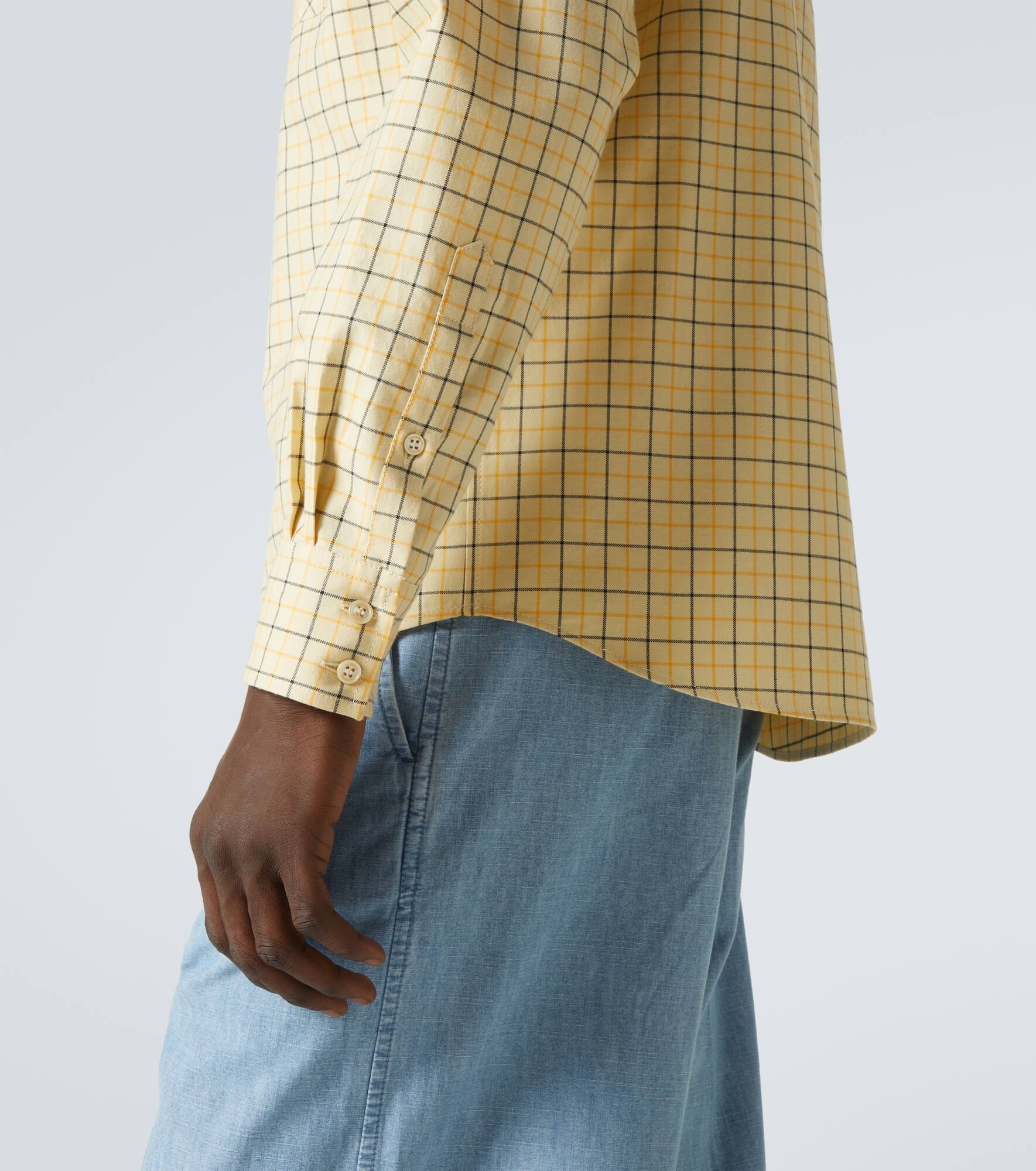 Checked cotton shirt - 7