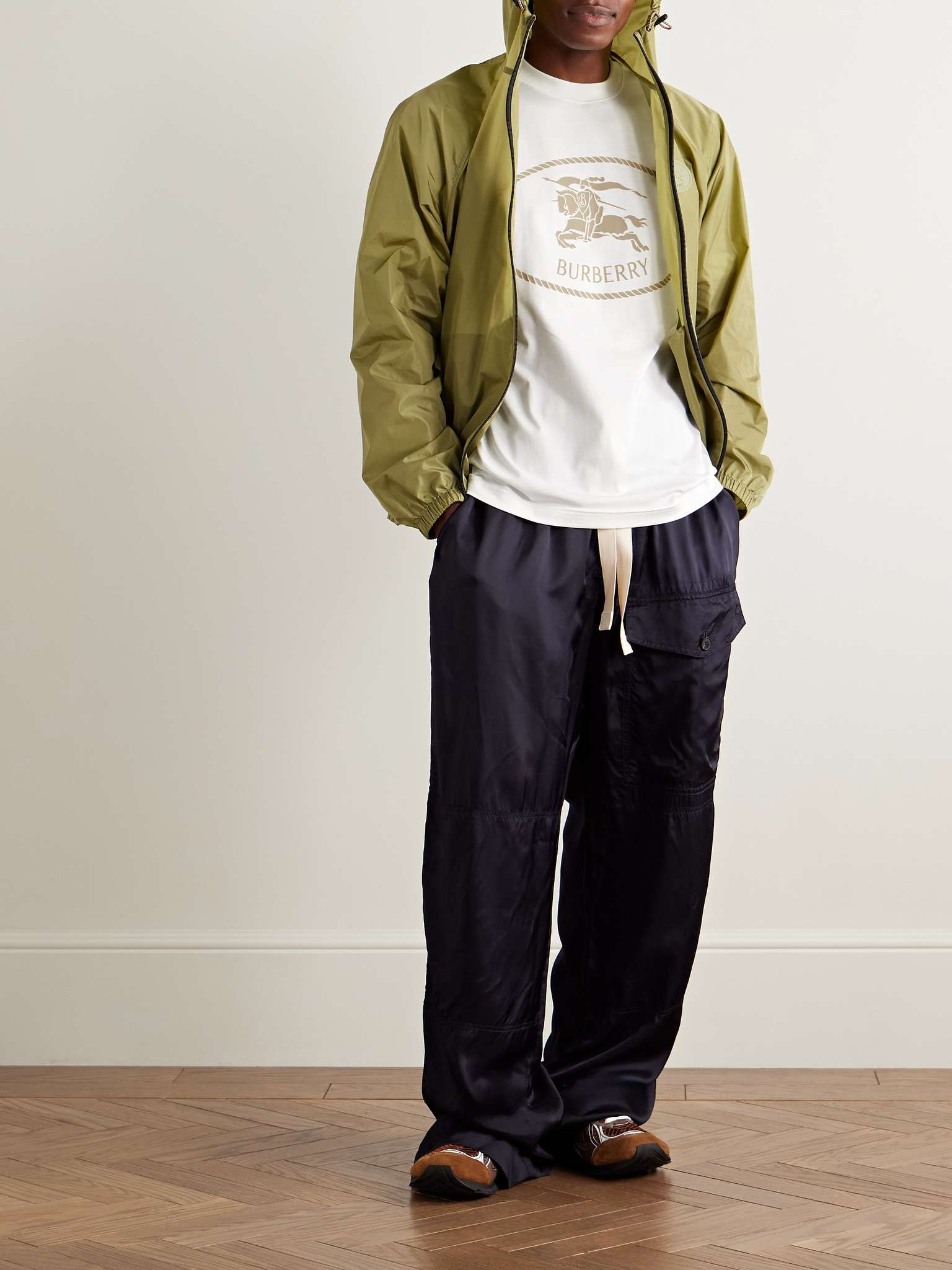 Slim-Fit Logo-Print Cotton-Jersey T-Shirt - 2