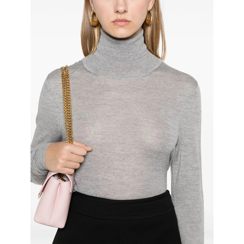 Saint Laurent Grey Knitwear - Jumpers Women - 5