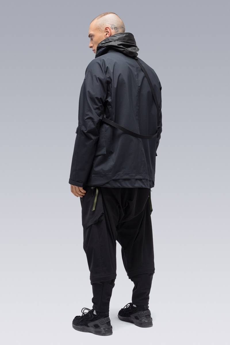 ACRONYM E-J2 ジャケット ブラック ACRONYM J28-WS 2L Gore-Tex Infinium™ Windstopper® Interops Jacket