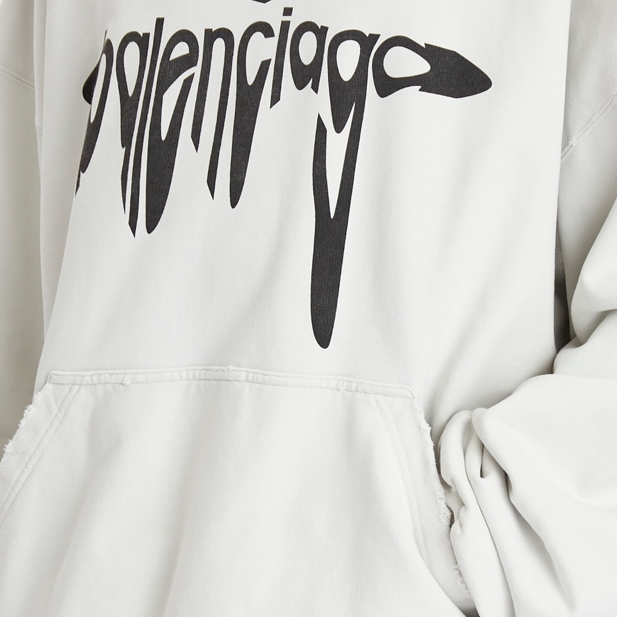 Balenciaga バレンシアガ / Wavy Logo Large Fit Hoodie BALENCIAGA Balenciaga Wavy Logo Large Fit Hoodie