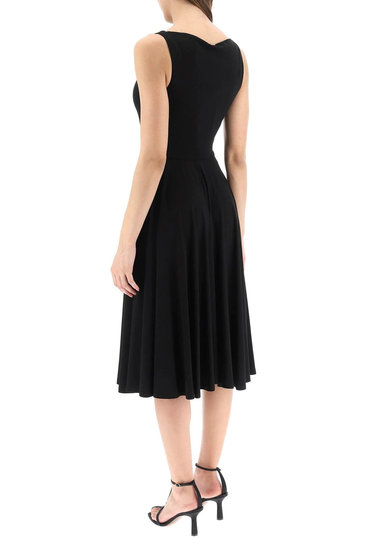 RADICE JERSEY MIDI DRESS - 4