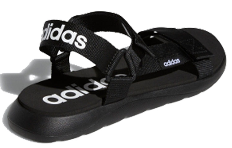 adidas Comfort Sandal 'Black White' EG6514 - 4