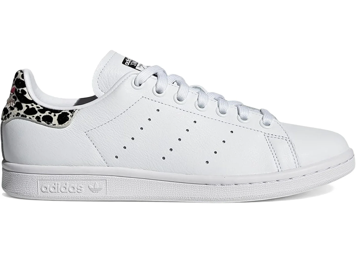 adidas Stan Smith White Animal Print (Women's) - 1