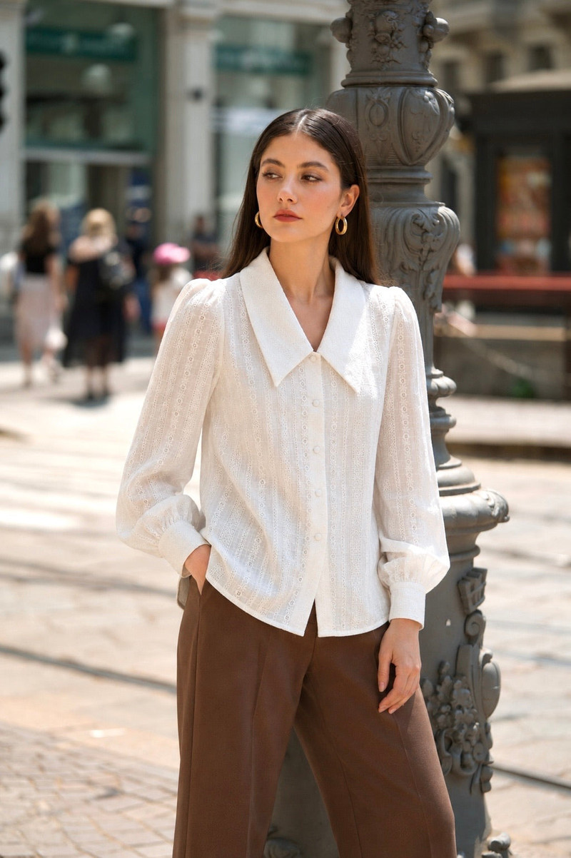 Yves Cotton Blouse 1