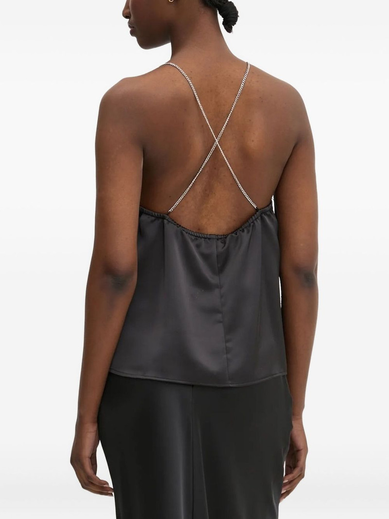HUGO chain-strap top outlook