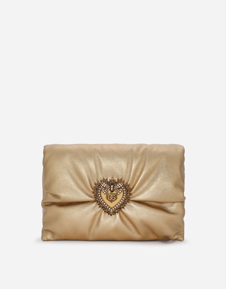 Medium foiled calfskin Devotion Soft bag - 1