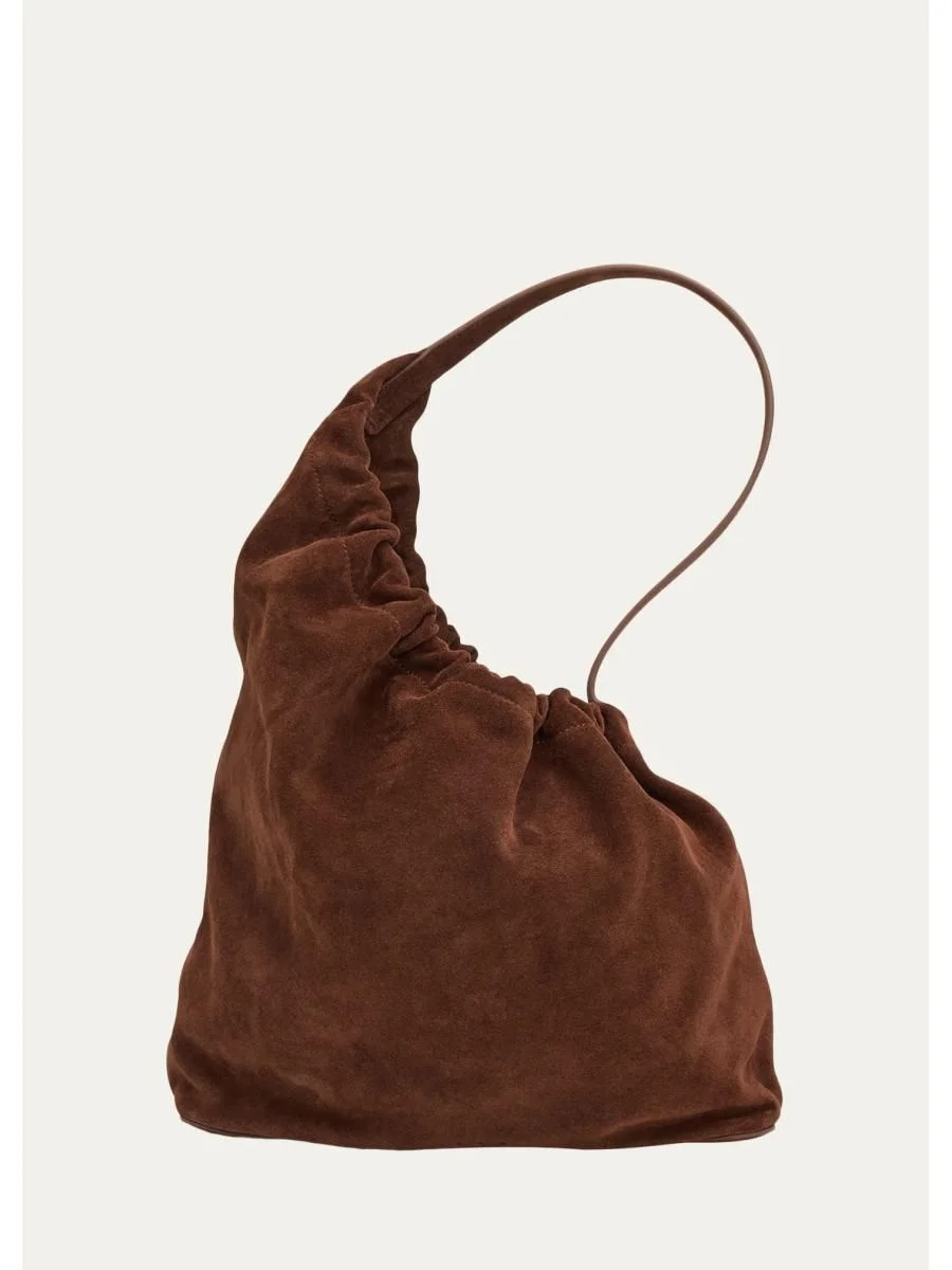 Demi Lune Cloud Leather Shoulder Bag - 1