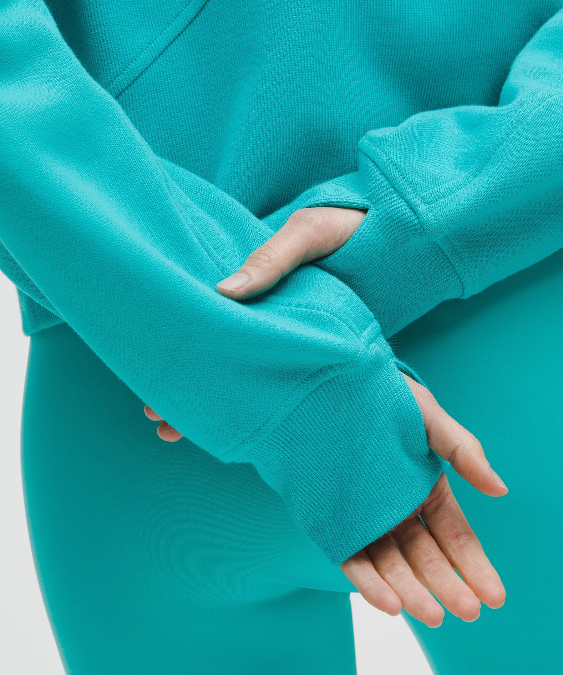 Scuba Oversized Half-Zip Hoodie - 6