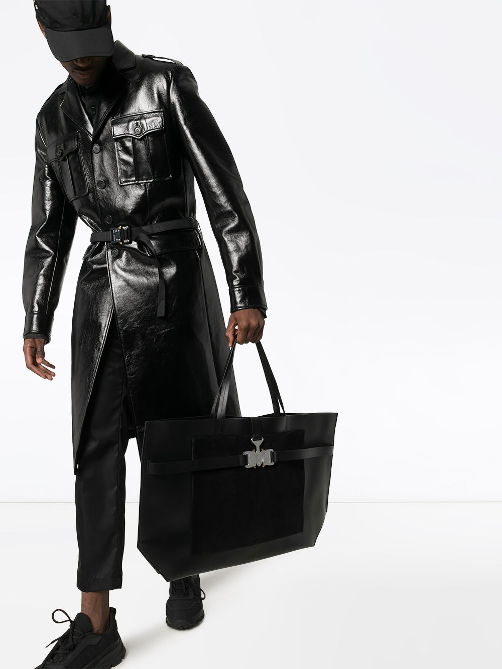 tri-buckle tote - 2