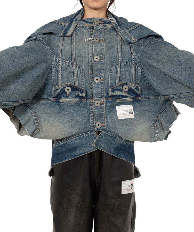 Reversed Front Denim Jacket 17