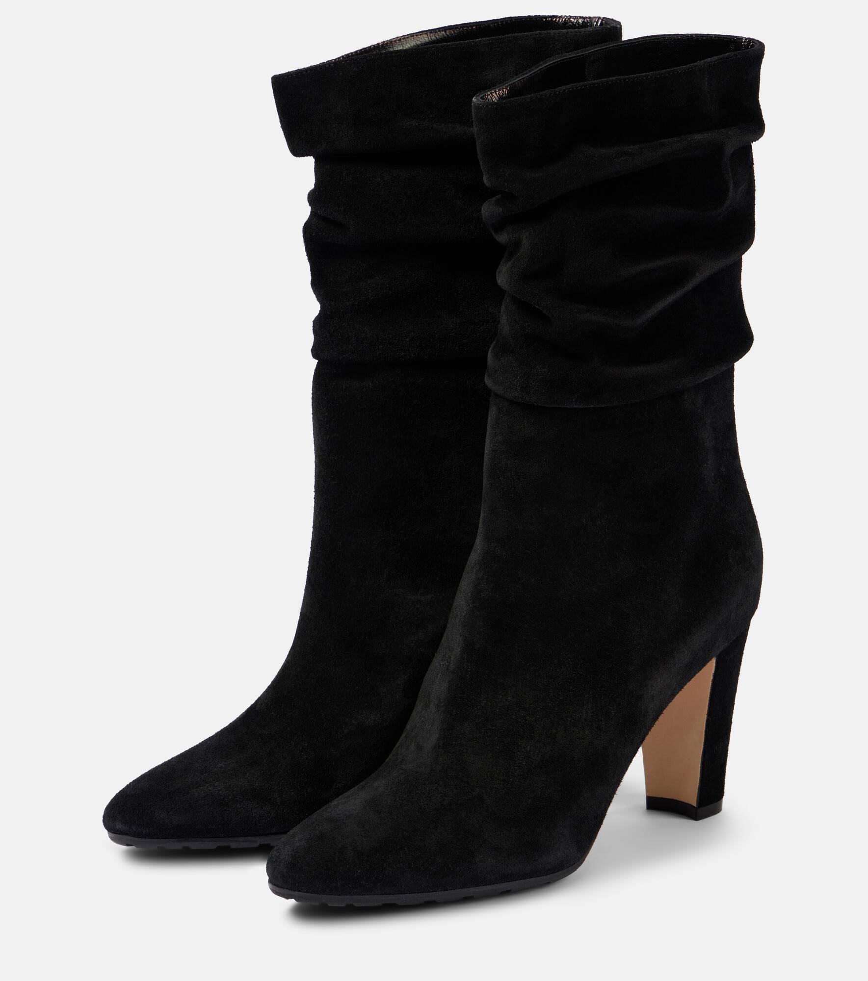 Calasso 90 suede knee-high boots - 4