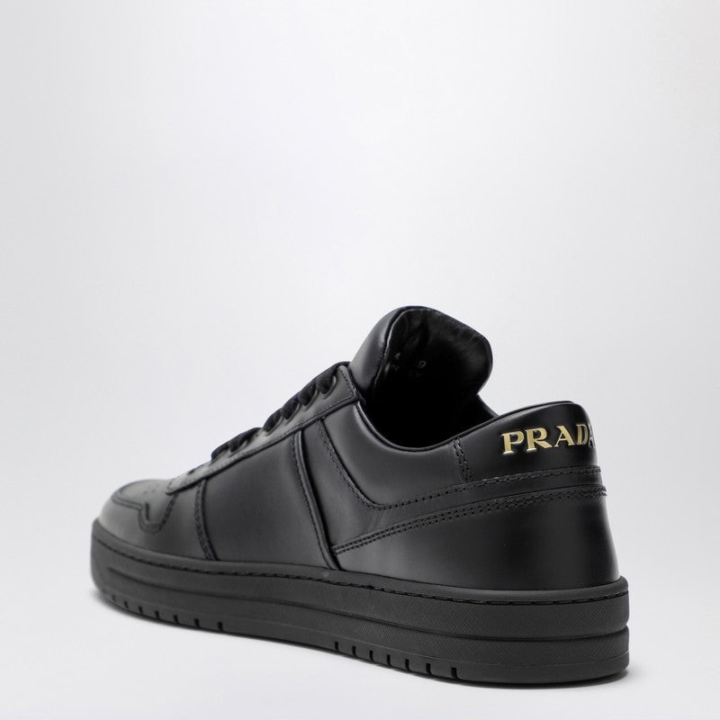Prada Black Leather Downtown Sneakers Women - 4