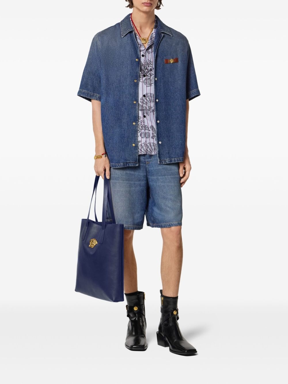 Coral Theatre striped shirt - 2