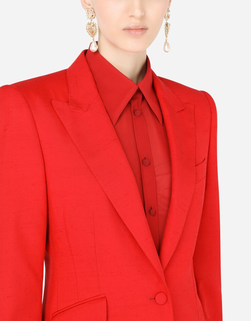 Single-breasted schappe jacket 5