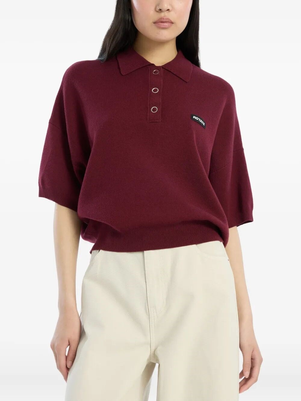 Slinky Knit Polo - 3