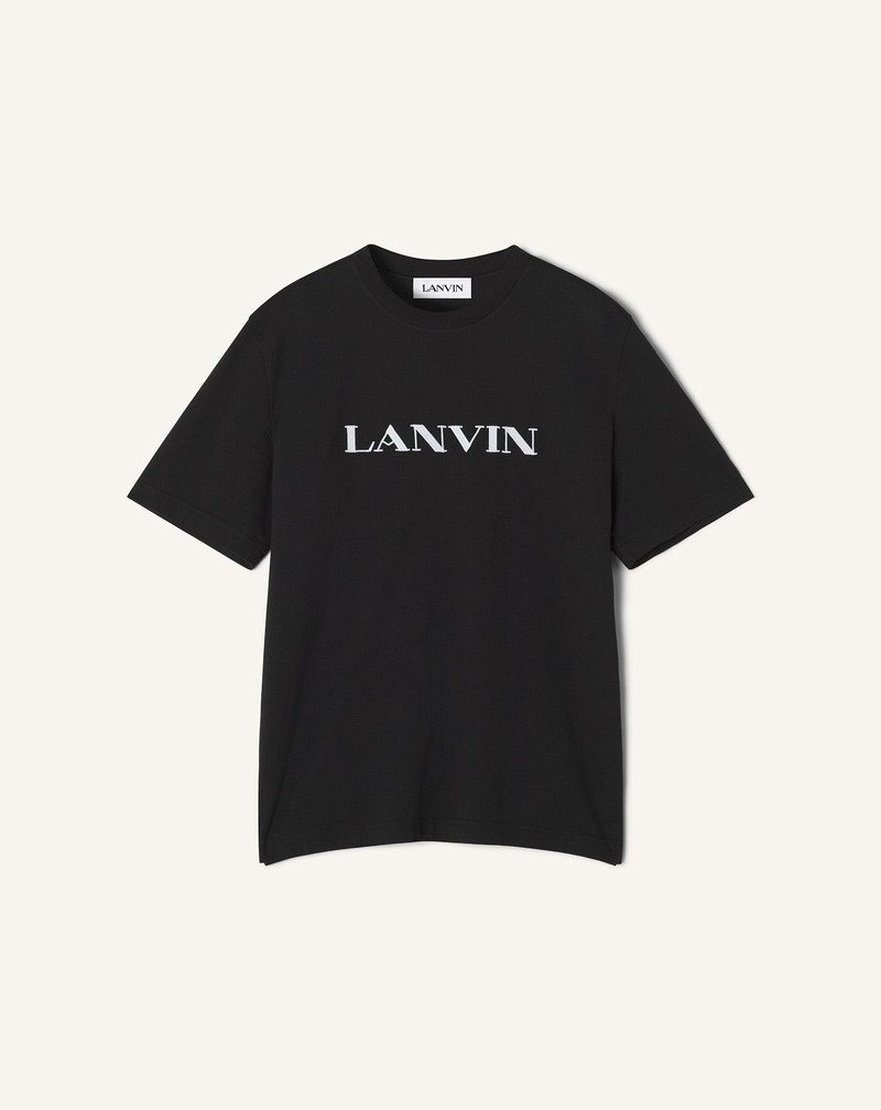 LANVIN EMBROIDERED COTTON T-SHIRT 1