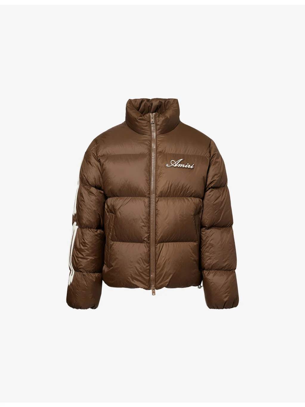 Bones Logo-Patch Shell-Down Jacket - 1