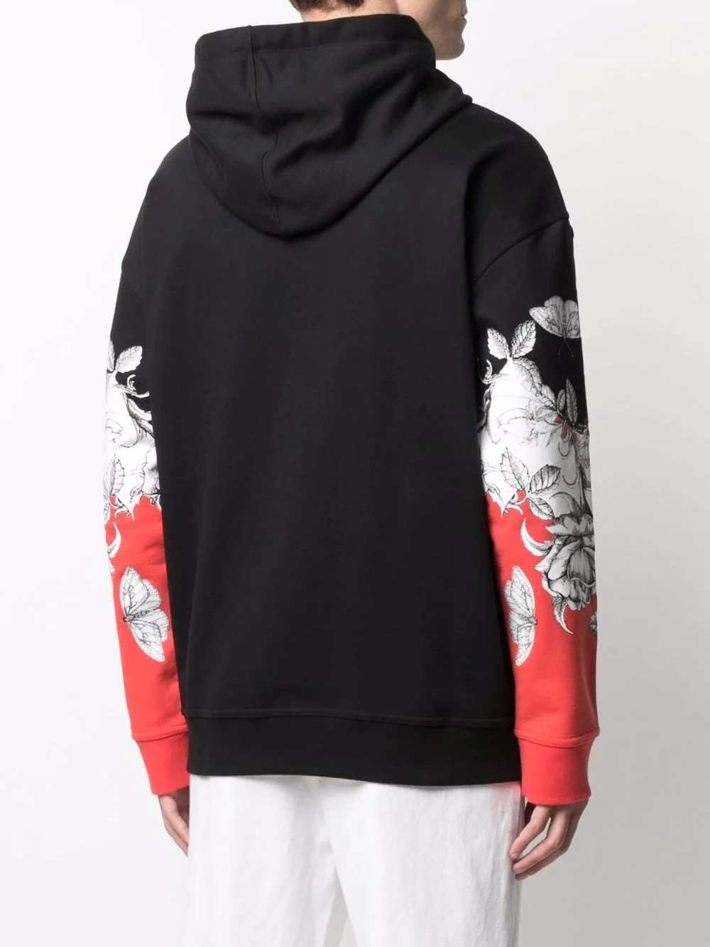 logo-print long-sleeve hoodie - 4