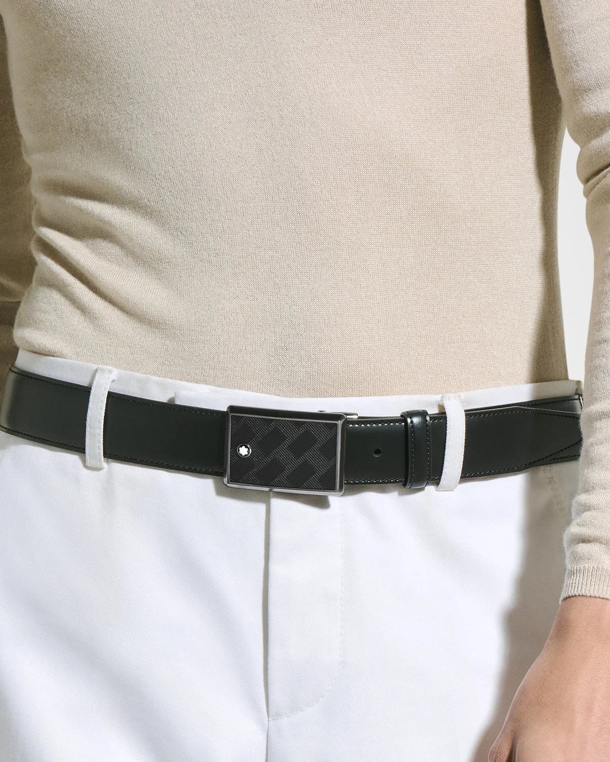 Men's Extreme 3.0 Plate-Buckle Leather Belt - 1