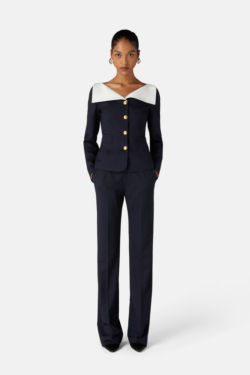 Alessandra Rich WOOL TROUSERS outlook