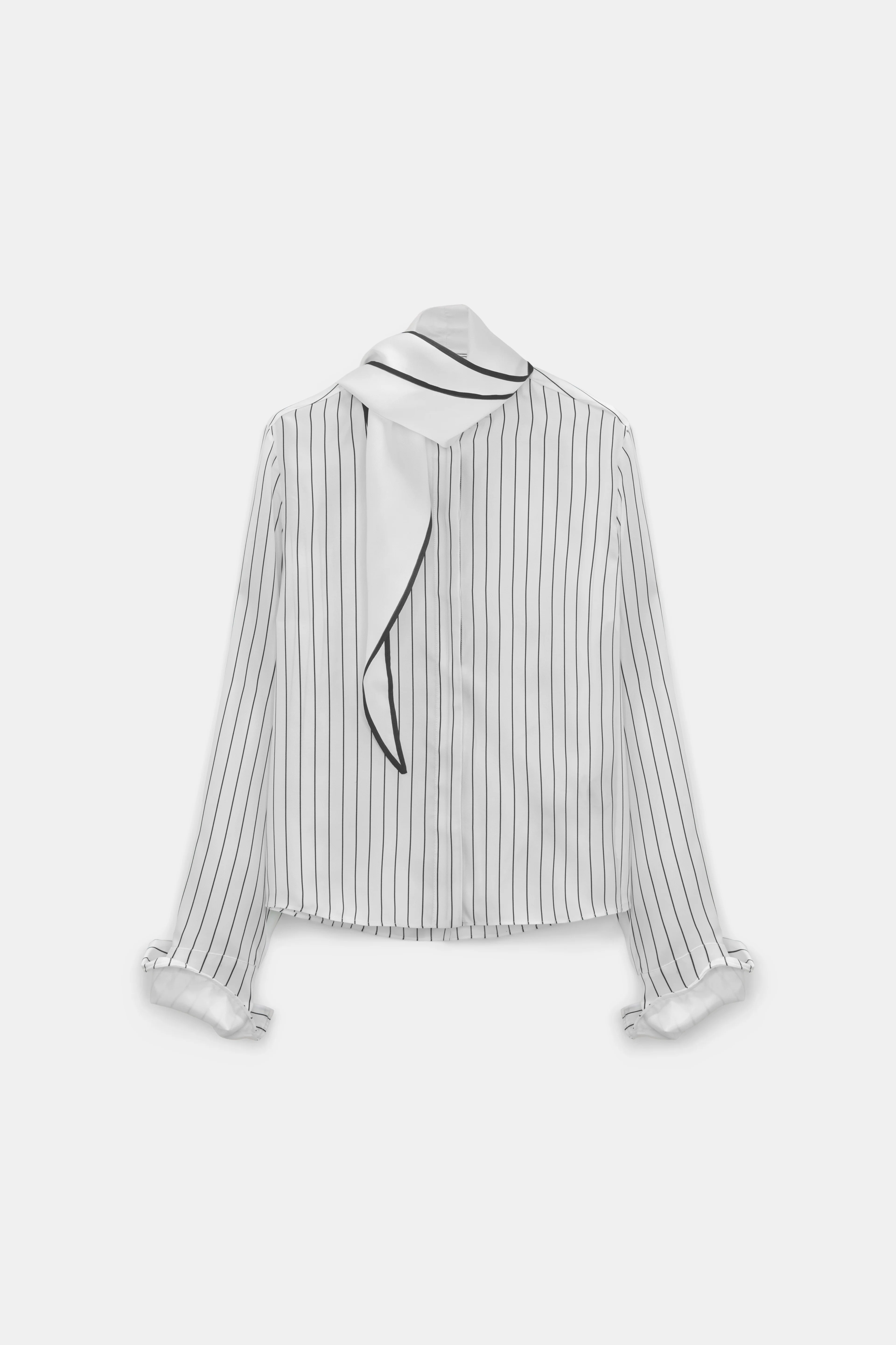 STRIPES WITH A TWIST blouse - 1