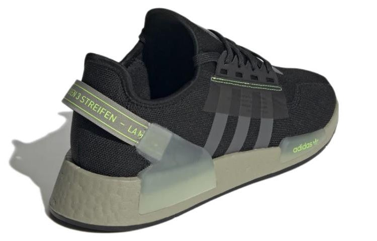 adidas NMD_R1 V2 'Black Lime' GY6166 - 4