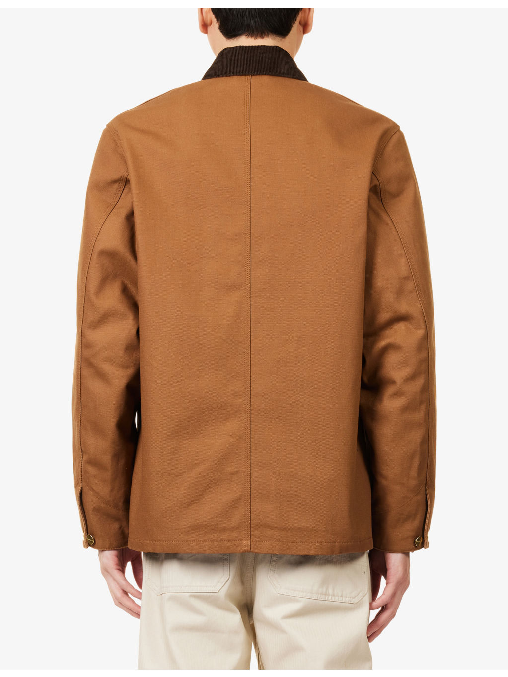 Michigan patch-pocket cotton-canvas jacket - 4