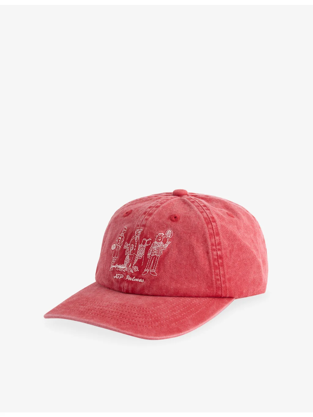 Western Logo-Embroidered Cotton Cap - 1