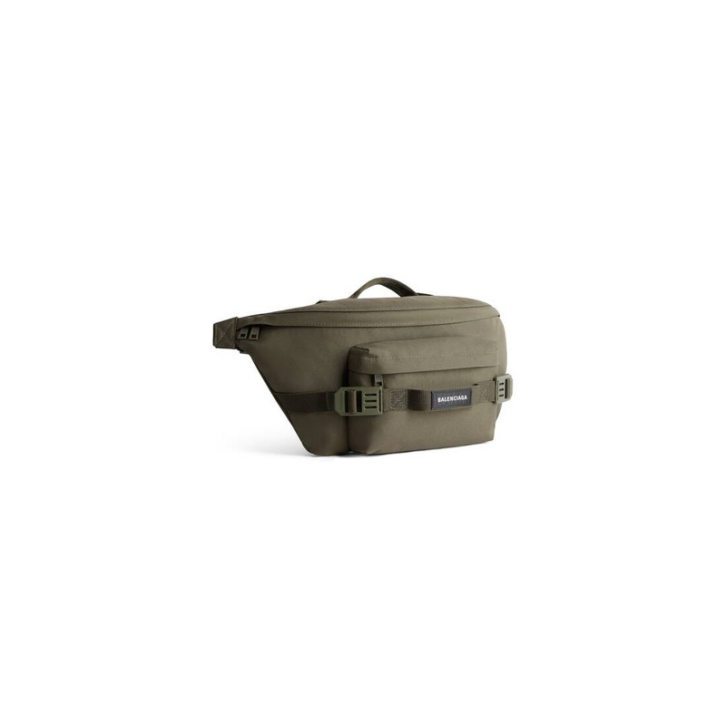 BALENCIAGA Men's Army Large Beltbag in Dark Green outlook